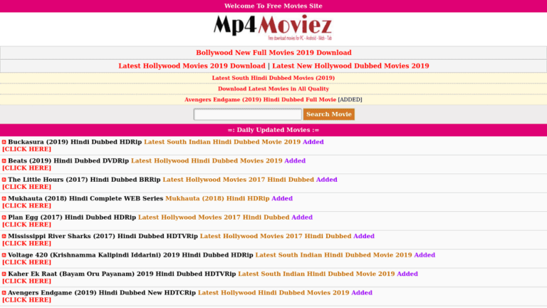 Mp4moviez 2022 Free Movies Download New HD Mp4 Movies