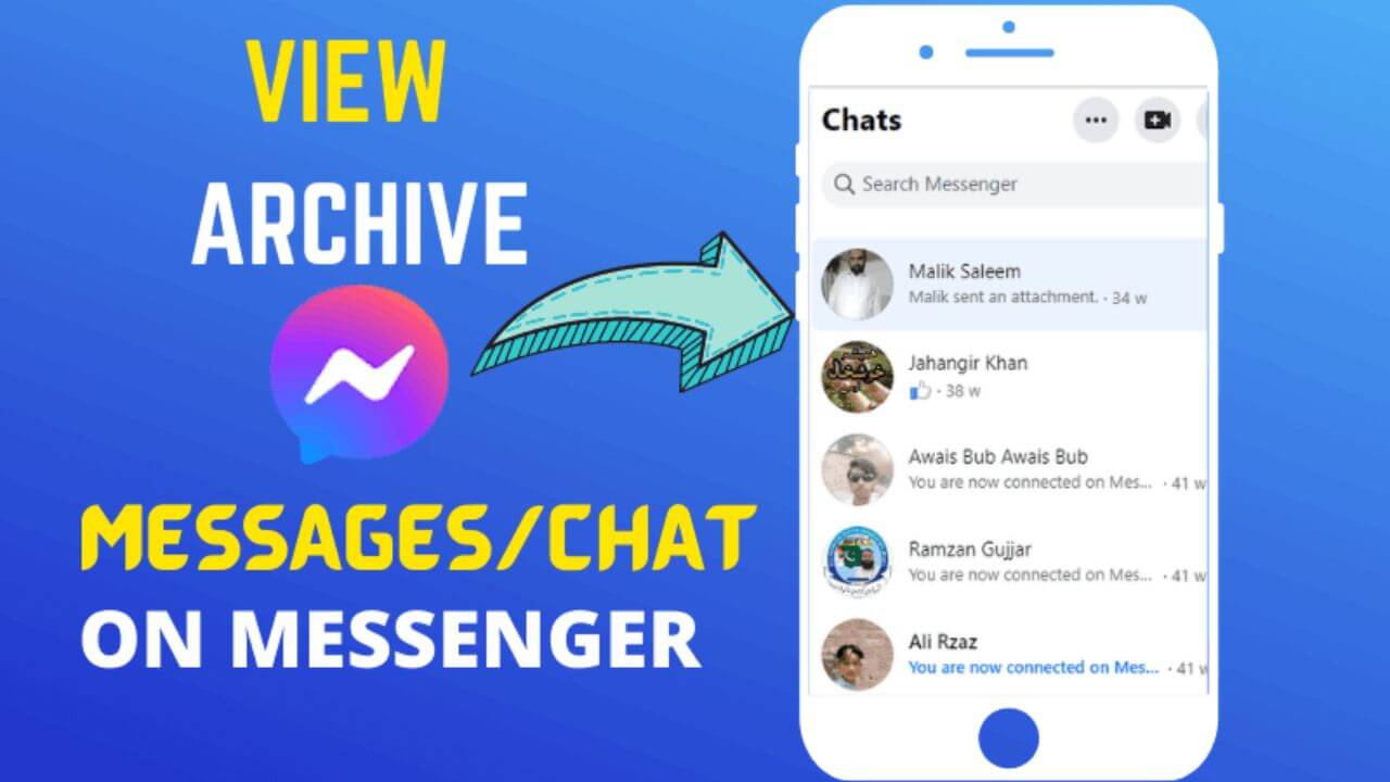 View Archived Messages on Messenger