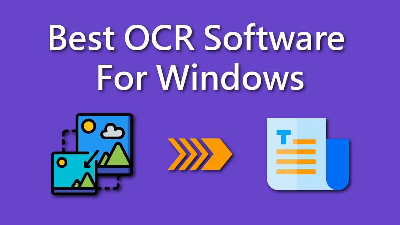 Best OCR Software For Windows