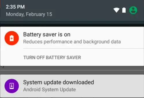 Turn Off Battery Saver