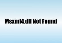 How to Fix Msxml4.dll Not Found or Missing Errors